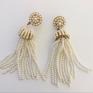 Beaded Tassel Earrings
